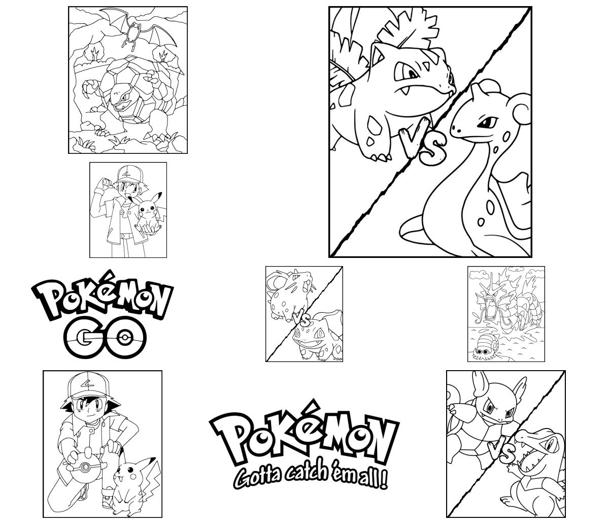 59 drawings — To color and print