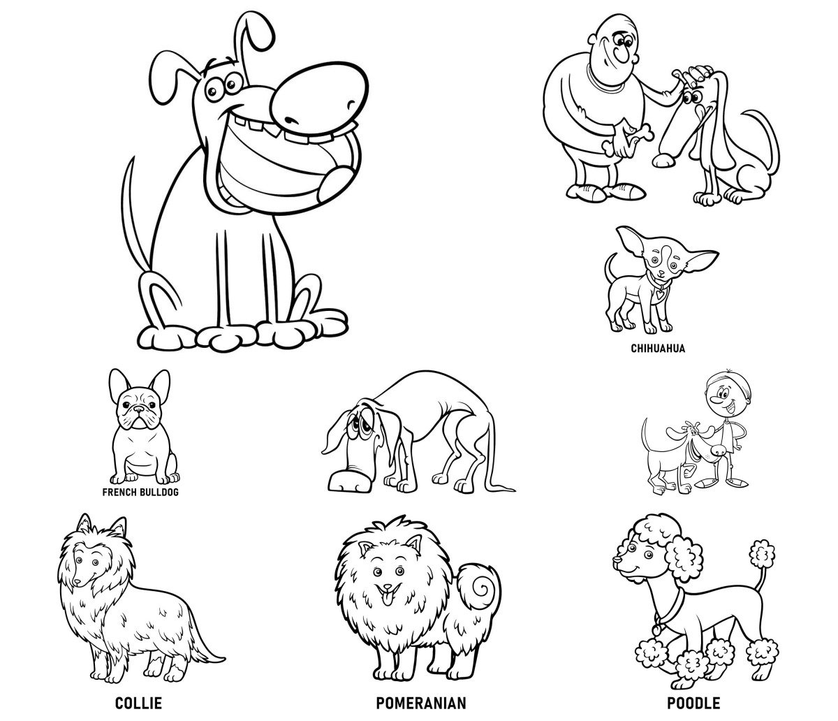 43 drawings — To color and print 43 drawings — To color and print