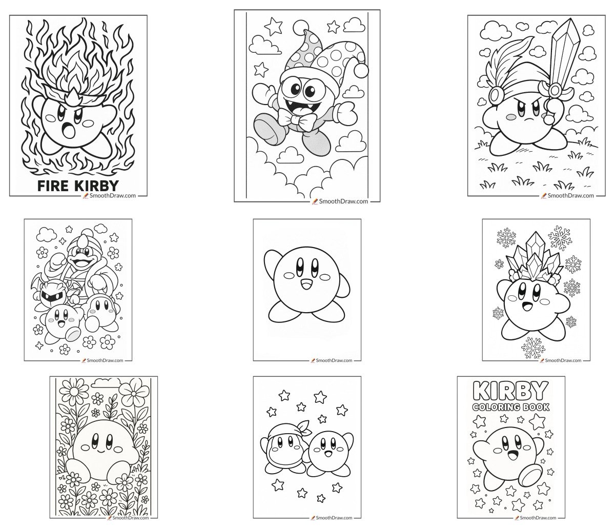 35 drawings — To color and print 35 drawings — To color and print