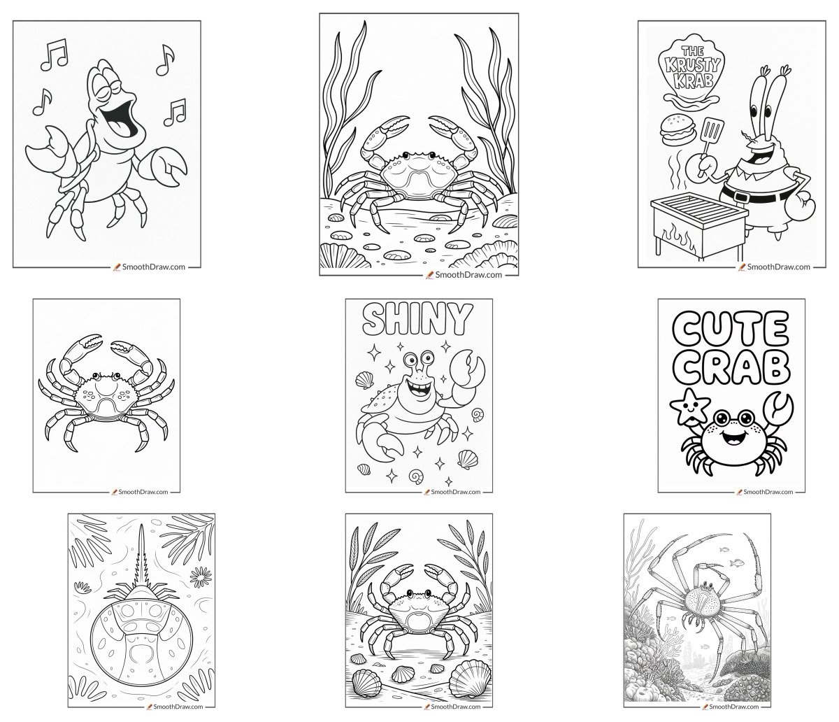 30 drawings — To color and print